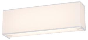 Rabalux 5686 MORPHEUS - LED nástěnné textilní svítidlo v bílé barvě 25cm, 6W, 3000K (Nástěnné textilní LED svítidlo)
