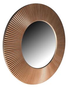 Amadeus Kulaté zrcadlo SLUNCE 50cm Stříbrná barva hnedá patina