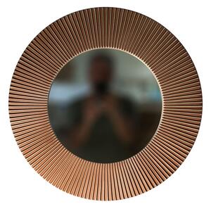 Amadeus Kulaté zrcadlo SLUNCE 50cm Stříbrná barva hnedá patina