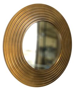 Amadeus Kulaté zrcadlo EVA 50cm Bronzová barva černá patina