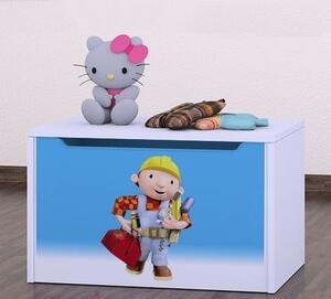 Box na hračky Happy - Bořek stavitel Barva: kalvados