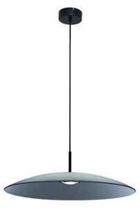 LED černo-kouřový designový lustr Polifemo