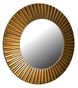 Amadeus Kulaté zrcadlo LEA 90cm Bronzová barva černá patina