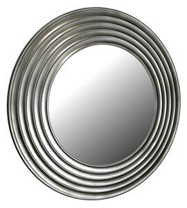 Amadeus Kulaté zrcadlo GALA 90cm Stříbrná barva černá patina