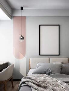 LED černo-kouřový moderní lustr Kita 125