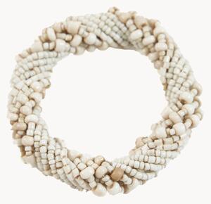 Ručně tkaný kroužek na ubrousky Beaded