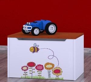 Box na hračky Happy - včelka Barva: kalvados