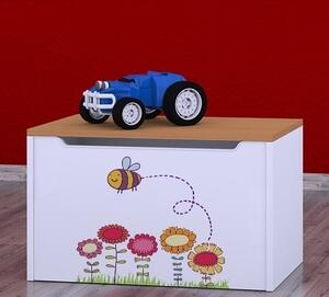 Box na hračky Happy - včelka Barva: buk