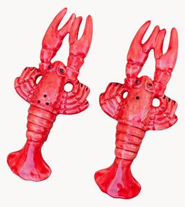 Sada ručně malovaných mlýnků na'sůl a pepř Lobster, 2 díly