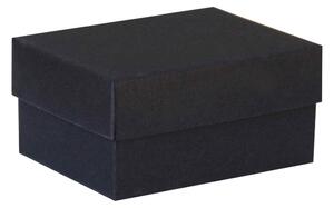 Dárková krabička dno a víko 80x60x40 mm, černá