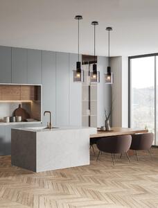 Černo-kouřové designové svítidlo Mirbi 154