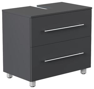 SKŘÍŇKA POD UMYVADLO, barvy grafitu, barvy grafitu, 70/63/41,6 cm MID.YOU - Koupelnové série, Online Only