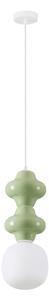LED zeleno-bílé moderní svítidlo Clio