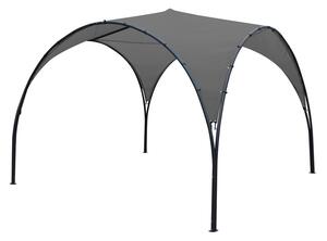 Moderní zahradní pavilon Lugo 3,3 x 3,3 m Garden Point antracitový