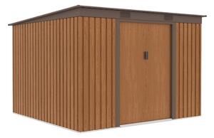 Oklahomský domek na nářadí 2,6 x 2,4 m Sklad Boss woodlike