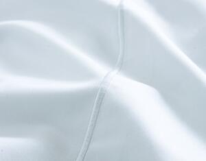 Bílé prostěradlo z bavlněného saténu Bianca Luxury, 230 x 260 cm