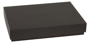 Úložná/dárková krabice s víkem 300x200x50/40 mm, černá