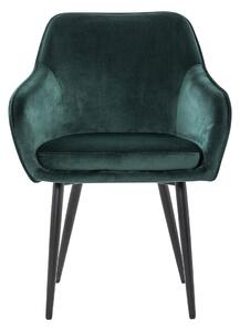 Zelená Jídelní židle 61 × 45 × 85 cm SALESFEVER