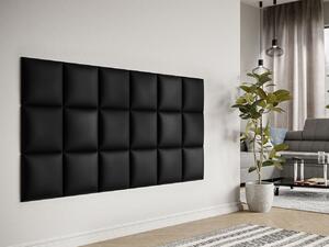 HezkýNábytek.cz Čalouněný nástěnný panel Pazara 30x30 (ekokůže soft 011 (černá). 1054238