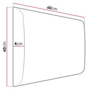 Čalouněný nástěnný panel Pazara 60x60 (manila 18)