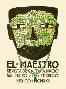 Obrazová reprodukce El Maestro Magazine Cover No.2 (Mexican Art & Culture), (30 x 40 cm)