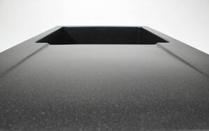 Kuchyňský granitový dřez Granisil Fabero 770.0 Black metallic