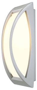 SLV Big White 230444 Meridian - Venkovní svítidlo nástěnné nebo stropní IP54 (Venkovní svítidlo IP54 ve stříbrnošedé barvě)