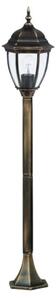 Rabalux 8385 TORONTO - Venkovní stojací lampa v antické zlaté barvě, 1 x E27, IP44, 113cm (Venkovní osvětlovací sloupek IP44)