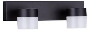 LED černé nástěnné svítidlo Teko 11W