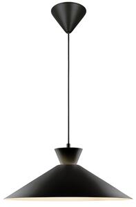 Nordlux Černé kovové závěsné světlo Dial 45 cm
