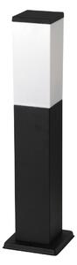 Rabalux 8338 BONN - Stojací venkovní lampa v černé barvě, 1 x E27, IP44, 50cm (Černá zahradní lampa)
