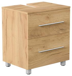 SKŘÍŇKA POD UMYVADLO, barvy dubu, barvy dubu, 55/63/41,6 cm MID.YOU - Koupelnové série, Online Only