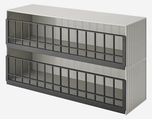 Úložný box na hračky Tower 5808, šedý YAMAZAKI