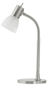Eglo 86429 PRINCE 1 - Stolní naklápěcí lampička (Stolní lampa s polohovací hlavou na husím krku)