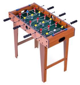 KONDELA Stolní fotbal, hnědá, 70x35,5 cm, FUCIK