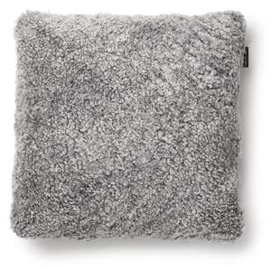 Skinnwille Home Collection Polštář australská kožešina Curly, charcoal, 45x45 cm