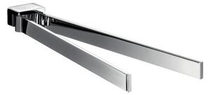 Emco Loft Držák na ručníky dvojitý 31 cm, chrom 055000131