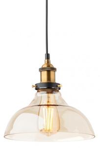 Smarter 01-1002 SAVILLE - Závěsné retro svítidlo s foukaným sklem (Závěsné svítidlo v retro stylu)