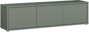 NÍZKÁ KOMODA, šalvějově zelená, 154,2/42,5/34,9 cm Carryhome - TV stolky & komody pod TV, Online Only
