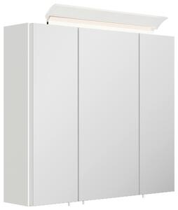 ZRCADLOVÁ SKŘÍŇKA, vysoce lesklá bílá, 70/62/17 cm MID.YOU - Koupelnové série, Online Only