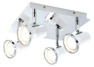 Rabalux LED přisazené koupelnové bodové svítidlo Steve 4x4,5W | GU10 | 1720lm | IP44