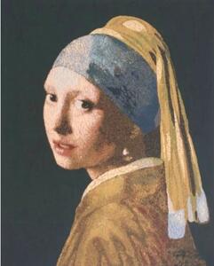 Gobelín tapiserie - The Girl with the Pearl Earring by Vermeer