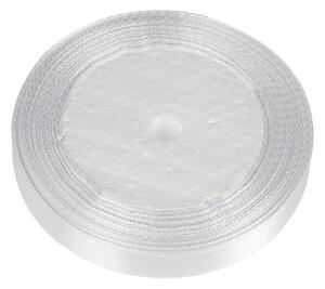 BELLATEX Stuha saténová Bílá 12 mm / 22,5 m