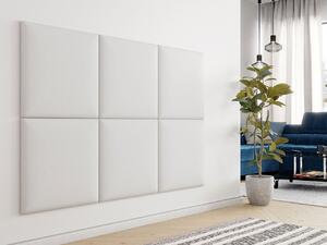 HezkýNábytek.cz Čalouněný nástěnný panel Pazara 60x60 (ekokůže soft 017 (bílá). 1054196