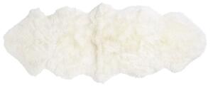 Skinnwille Home Collection Dlouhosrstá australská kožešina Gently, bílá, 180x60 cm