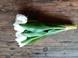 Hitra Kytice tulipánů bílé 30cm
