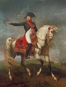Obrazová reprodukce Equestrian Portrait of Napoleon I (1769-1821) 1810, Joseph Chabord