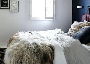 Skinnwille Home Collection Islandská ovčí kožešina Molly, přírodní šedá, 90 cm