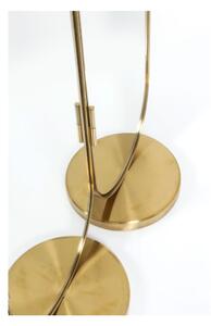 Paraván ve zlaté barvě se zrcadly Kare Design Curve, výška 166 cm