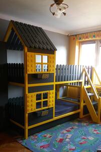 TEPE Domečková postel Lego